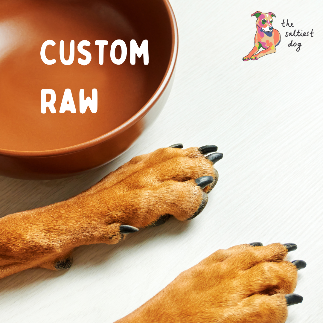 CUSTOM MADE RAW DOG FOOD