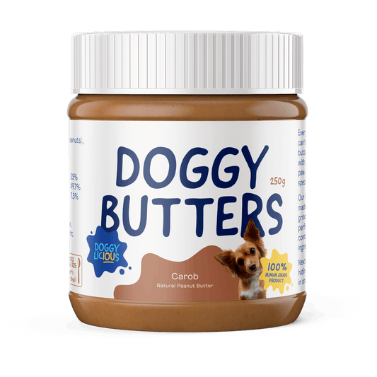 Doggylicious Doggy Butters Peanut Butter - Carob