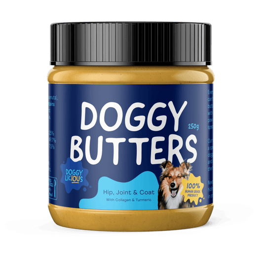 Doggylicious Doggy Butters Peanut Butter - Hip, Joint & Coat