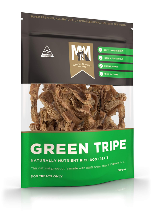 Meals For Mutts - Green Tripe Treats - The Saltiest Dog 